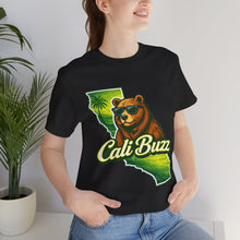 Cali Buzz Bear Sunglasses Short Sleeve Tee Black